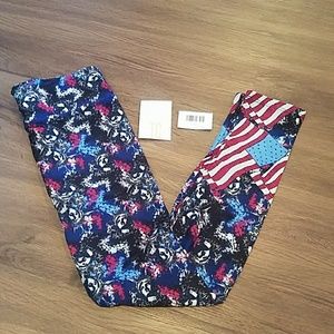 NEW Lularoe lady liberty leggings